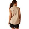 imageAriat Womens Rebar Made Tough VentTEK DuraStretch TankSepia Heather