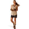 imageAriat Womens Rebar Made Tough VentTEK DuraStretch TankSepia Heather