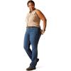 imageAriat Womens Rebar Made Tough VentTEK DuraStretch TankSepia Heather