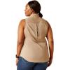 imageAriat Womens Rebar Made Tough VentTEK DuraStretch TankSepia Heather
