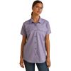 imageARIAT Womens Rebar Made Tough Venttek Durastretch Work ShirtCorsican Blue Heather