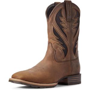 imageAriat Mens Hybrid VentTEK Western BootDistressed Tan