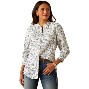 imageAriat Womens Clarion BlouseToile Scene Print