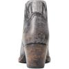 imageAriat Womens Hazel Western BootNaturally Distressed BlackSilver Metallic