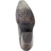 imageAriat Womens Hazel Western BootNaturally Distressed BlackSilver Metallic