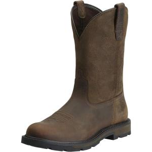 imageAriat Mens Groundbreaker Work BootBrownBrown