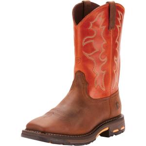 imageAriat Workhog Wide Square Toe Work Boot  Mens Leather Square Toe Work Boot
