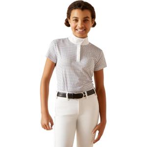 imageAriat Unisex Kids Aptos Show ShirtBlushing Rose Check