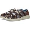 imageARIAT Womens Hilo Stretch Embossed Flats Casual  BlackArroyo Chocolate