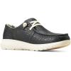 imageARIAT Womens Hilo Stretch Embossed Flats Casual  BlackBlack