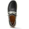imageARIAT Womens Hilo Stretch Embossed Flats Casual  BlackBlack Floral Emboss