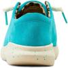 imageARIAT Womens Hilo Stretch Embossed Flats Casual  BlackBrightest Turquoise