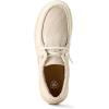 imageARIAT Womens Hilo Stretch Embossed Flats Casual  BlackCream Corduroy