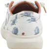 imageARIAT Womens Hilo Stretch Embossed Flats Casual  BlackCream Nueces Cactus Print