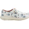 imageARIAT Womens Hilo Stretch Embossed Flats Casual  BlackCream Nueces Cactus Print
