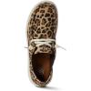 imageARIAT Womens Hilo Stretch Embossed Flats Casual  BlackLeopard Print