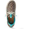 imageARIAT Womens Hilo Stretch Embossed Flats Casual  BlackNeutral Leopard