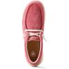 imageARIAT Womens Hilo Stretch Embossed Flats Casual  BlackPink Corduroy