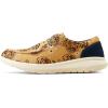 imageARIAT Womens Hilo Stretch Embossed Flats Casual  BlackRoses of the Range