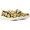 imageARIAT Womens Hilo Stretch Embossed Flats Casual  BlackSunflower Skies