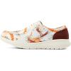 imageARIAT Womens Hilo Stretch Embossed Flats Casual  BlackSurfing Longhorn Print