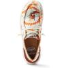 imageARIAT Womens Hilo Stretch Embossed Flats Casual  BlackSurfing Longhorn Print