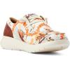 imageARIAT Womens Hilo Stretch Embossed Flats Casual  BlackSurfing Longhorn Print