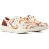 imageARIAT Womens Hilo Stretch Embossed Flats Casual  BlackSurfing Longhorn Print