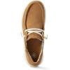 imageARIAT Womens Hilo Stretch Embossed Flats Casual  BlackTan Floral Emboss