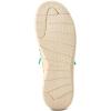 imageARIAT Womens Hilo Stretch Embossed Flats Casual  BlackTurquoise Tempe