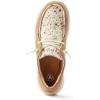imageARIAT Womens Hilo Stretch Embossed Flats Casual  BlackWalnutSpotted Hair on