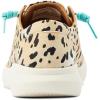 imageARIAT Womens Hilo Stretch Embossed Flats Casual  BlackWashed Animal Print