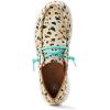 imageARIAT Womens Hilo Stretch Embossed Flats Casual  BlackWashed Animal Print