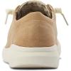 imageARIAT Womens Hilo Stretch Embossed Flats Casual  BlackWashed Tan Canvas