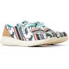 imageARIAT Womens Hilo Stretch Embossed Flats Casual  BlackWildhorse Serape Print