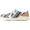 imageARIAT Womens Hilo Stretch Embossed Flats Casual  BlackWildhorse Serape Print