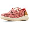 Dark Tan Suede/Coral Livestock