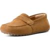 imageARIAT Womens Selene Driving Slip On Loafers Casual  BrownCaramel Suede