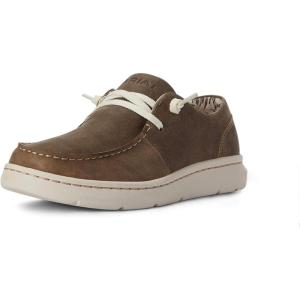 imageARIAT Womens Hilo Stretch Embossed Flats Casual  BlackBrown Bomber