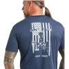 imageAriat Mens Rebar Cotton Strong American Outdoors TShirtNavy Heather