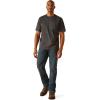 imageAriat Mens Rebar Workman Born For This TShirtCharcoalMexico
