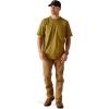 imageAriat Mens Rebar Workman Born For This TShirtLichen Heather