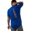 imageAriat Mens Rebar Workman Born For This TShirtRoyal Blue Usa