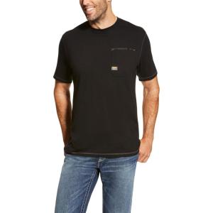 imageAriat Mens Rebar Workman Born For This TShirtBlack
