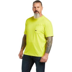 imageAriat Mens Rebar Workman Born For This TShirtSulpher Spring