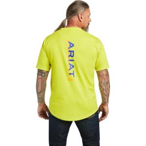 imageAriat Mens Rebar Workman Born For This TShirtSulphur Spring