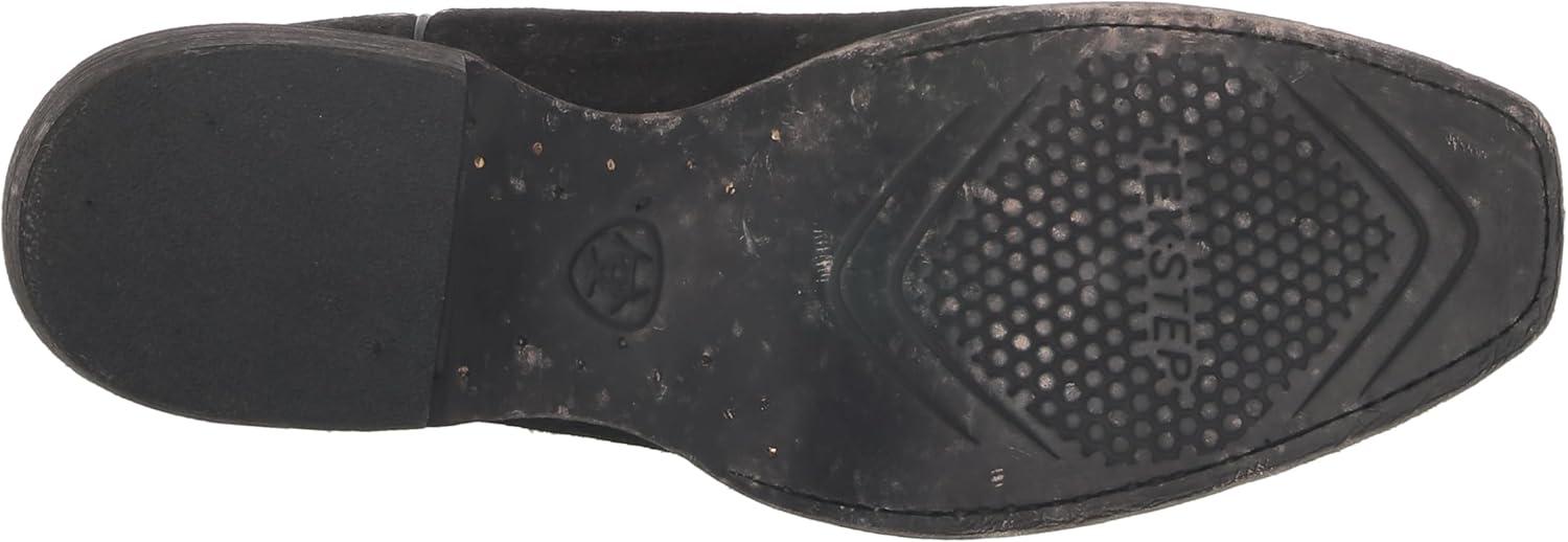imageAriat Mens Circuit High Stepper Western BootDistressed Black Suede