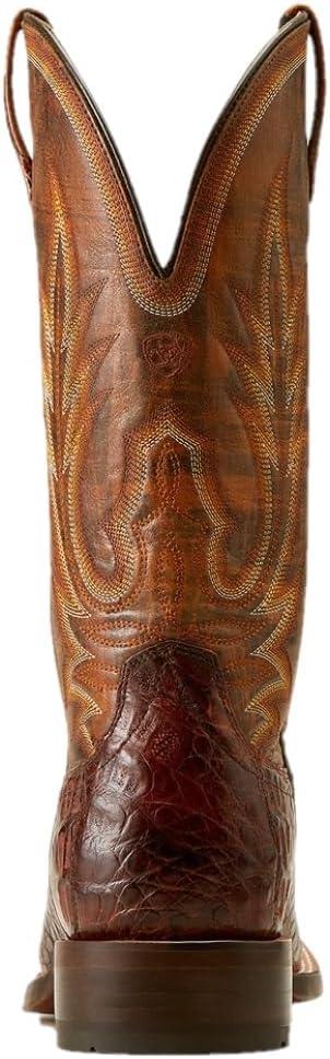 imageAriat Mens Gunslinger Cowboy BootDark Amber Caiman Belly