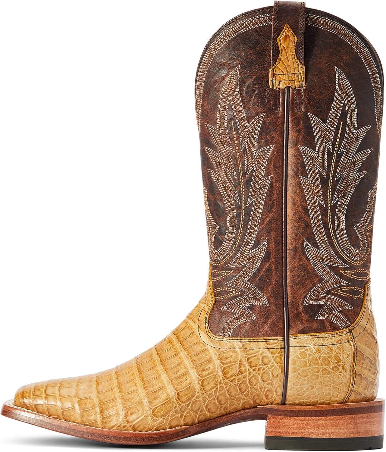 imageAriat Mens Gunslinger Western BootHoneycomb Caiman Belly