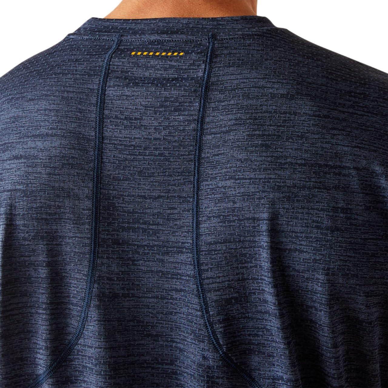 imageAriat Mens Rebar Evolution Athletic Fit TShirtNavy